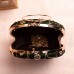 ✨ Luxury Designer Round Ethnic Clutch – Big Size Wedding & Party Handbag | My Fashion - Image 3