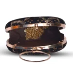 ✨ Luxury Designer Round Ethnic Clutch – Big Size Wedding & Party Handbag | My Fashion - Image 3