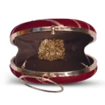 ✨ Luxury Designer Round Ethnic Clutch – Big Size Wedding & Party Handbag | My Fashion - Image 3