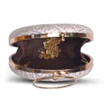 ✨ Luxury Designer Round Ethnic Clutch – Big Size Wedding & Party Handbag | My Fashion - Image 3