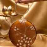 Designer Round Ethnic Clutch