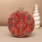 Designer Round Ethnic Clutch