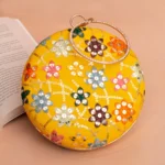 Designer Round Ethnic Clutch