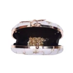 ✨ Luxury Designer Round Ethnic Clutch – Big Size Wedding & Party Handbag | My Fashion - Image 3