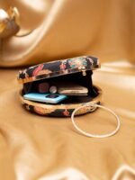 ✨ Luxury Designer Round Ethnic Clutch – Big Size Wedding & Party Handbag | My Fashion - Image 3