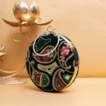 ✨ Luxury Designer Round Ethnic Clutch – Big Size Wedding & Party Handbag | My Fashion - Image 2