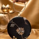 Designer Round Ethnic Clutch