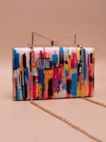 Designer Art Printed Clutch