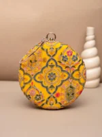 Designer Round Ethnic Clutch