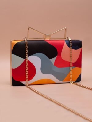 Designer Art Printed Clutch