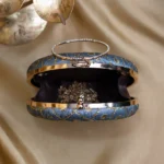 ✨ Luxury Designer Round Ethnic Clutch – Big Size Wedding & Party Handbag | My Fashion - Image 3