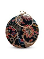 ✨ Luxury Designer Round Ethnic Clutch – Big Size Wedding & Party Handbag | My Fashion - Image 4