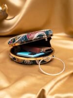 ✨ Luxury Designer Round Ethnic Clutch – Big Size Wedding & Party Handbag | My Fashion - Image 3