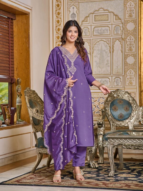 Chanderi Kurti Set1 Chanderi Kurti Set