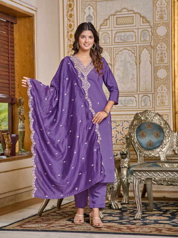 Chanderi Kurti Set Chanderi Kurti Set