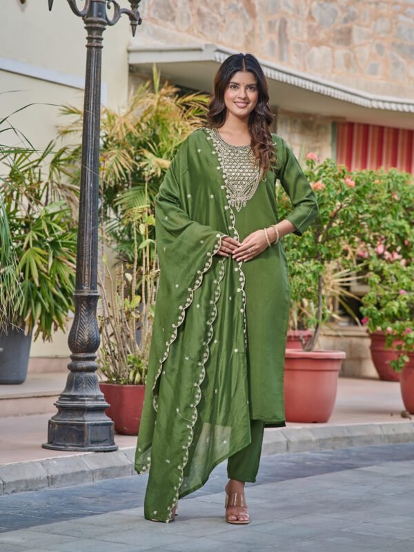 Chanderi Kurti Set3 Chanderi Kurti Set