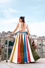 Exquisite Gamthi Pure Rayon Lehenga Choli with Mirror & Gota Patti Work | Buy Online| My Fashion - Image 3