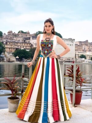 Gamthi Pure Rayon Lehenga Choli