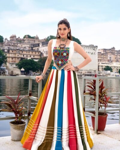 Gamthi Pure Rayon Lehenga Choli