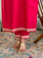 Elegant Women’s Viscose Slub Embroidered Kurti Set | My Fashion - Image 20