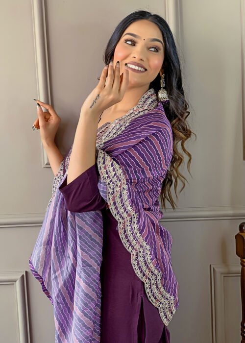 silk-embroidered-kurti-set