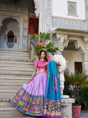 Kalamkari Lehenga Choli 5 11.jpg