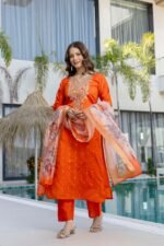 Kurti with Pant and Dupatta3