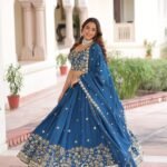 Vichitra Silk Lehenga Choli2