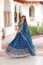 Vichitra Silk Lehenga Choli2