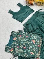 Gold Crush Wedding Lehenga Choli 25