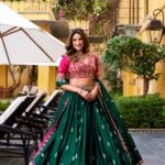 Silk Satin Shahi Wedding Lehenga Choli 3
