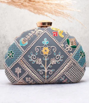 India’s Trusted Online Fashion Store for Ethnic & Western Wear 125 Designer D-Shape Ethnic Clutch