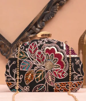 India’s Trusted Online Fashion Store for Ethnic & Western Wear 113 Designer D-Shape Ethnic Clutch