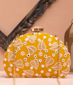 India’s Trusted Online Fashion Store for Ethnic & Western Wear 117 Designer D-Shape Ethnic Clutch
