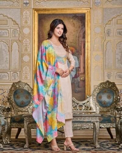 India’s Trusted Online Fashion Store for Ethnic & Western Wear 57 Embroidered Kurti With Pant Dupatta Set