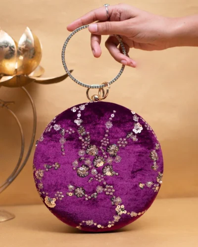 India’s Trusted Online Fashion Store for Ethnic & Western Wear 51 Designer Round Ethnic Clutch