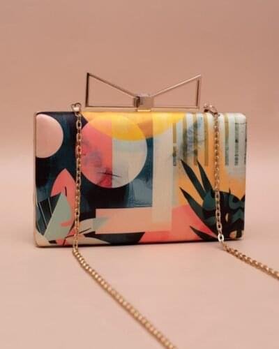 India’s Trusted Online Fashion Store for Ethnic & Western Wear 55 Designer Art Printed Clutch